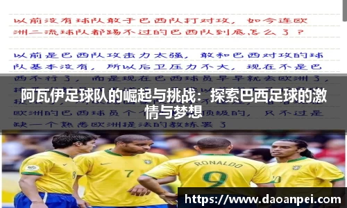 阿瓦伊足球队的崛起与挑战：探索巴西足球的激情与梦想